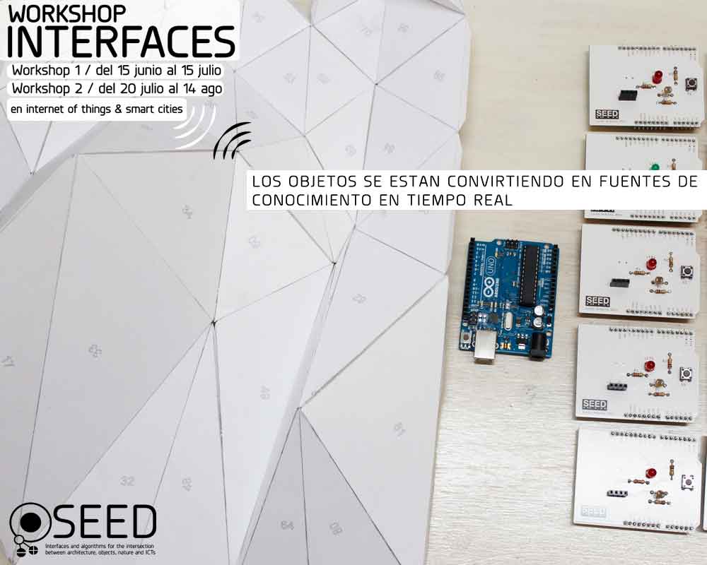 Diseño de interfaces en internet of things con diseño parametrico - generativo y arduino