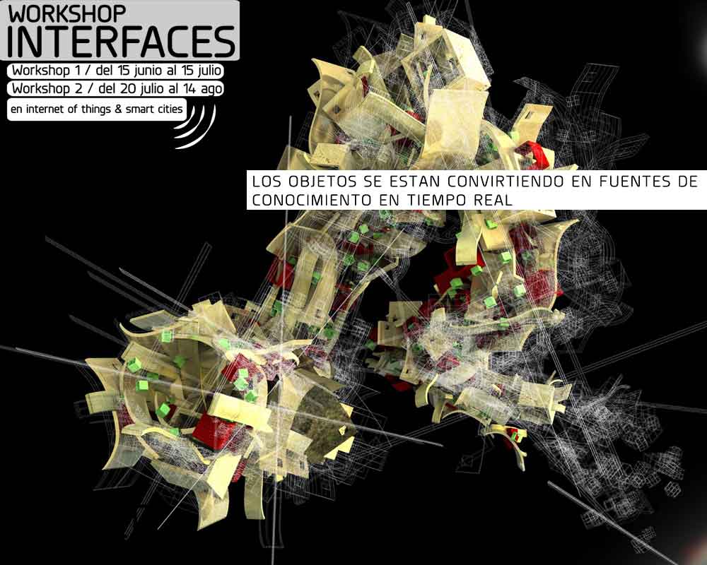 Diseño de interfaces en internet of things con diseño parametrico - generativo y arduino