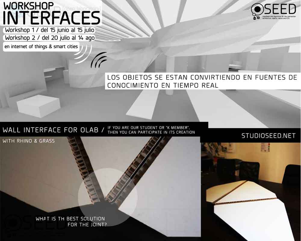 Diseño de interfaces en internet of things con diseño parametrico - generativo y arduino