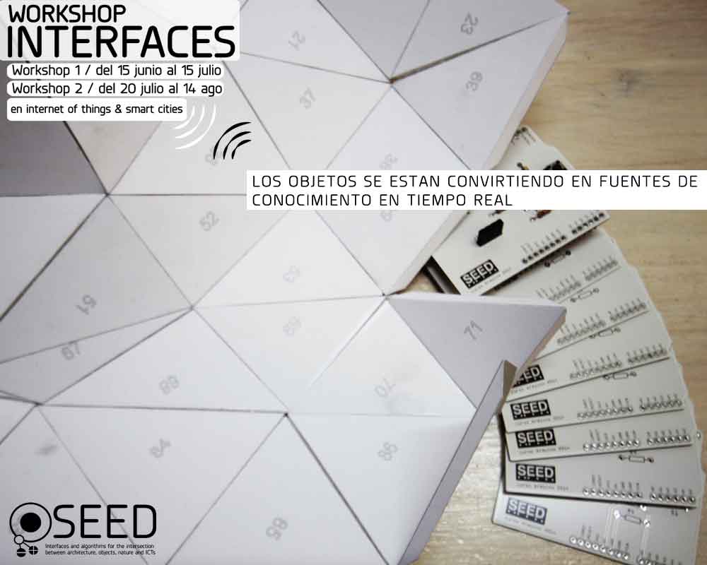 Diseño de interfaces en internet of things con diseño parametrico - generativo y arduino