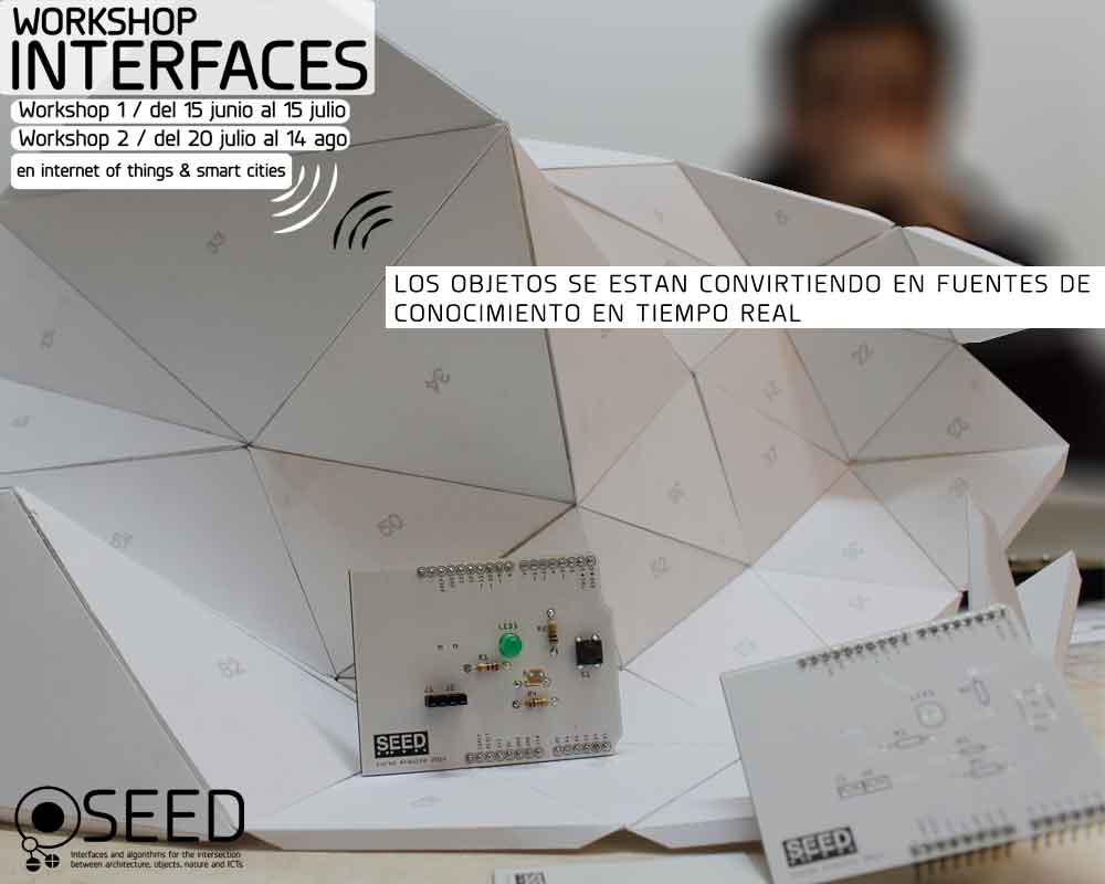 Diseño de interfaces en internet of things con diseño parametrico - generativo y arduino
