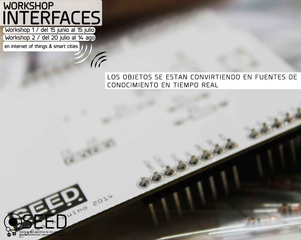 Diseño de interfaces en internet of things con diseño parametrico - generativo y arduino