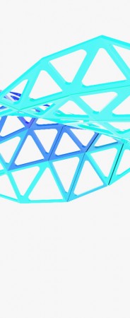 Sistema d’entramat paramètrics Parametric Truss System Com una part de la nostra investigació per a generar algorismes que creuen estructures des de superfícies de formes complexes, nosoltres fem aquest exercici per a...
