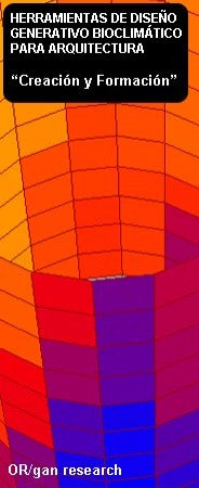 Generative tools for bioclimatic architecture (Research OR/gan) Avances en el uso de Ecotect y Grasshopper En la actualidad, el diseño bioclimático de edificaciones ha pasado de ser proyectos de innovación e investigación, a ser requisitos exigidos a la hora...